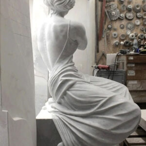 CarraraMarbleSculptureVeronikaBianchi
