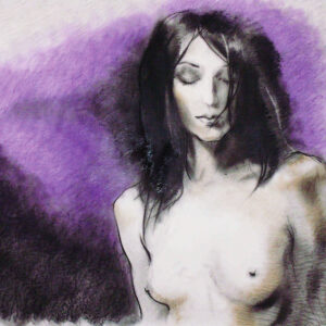 classical-portrait-drawing-violet-nude-woman-eyesclosed